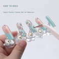 thumbnail image 5 of Magnetic Nail Stand for Press On Nails, Glitter Acrylic Nail Tip Holder Base with 10 Nail Holders, Nail Art Practice Display Stand for False Nails Gel Painting DIY Manicure Home Salon, 5 of 7