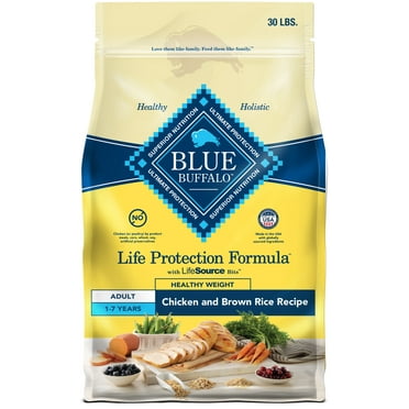 Blue Buffalo Life Protection Formula Chicken Adult Healthy Weight Dry Dog Food 30 lbs.