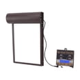 thumbnail image 1 of Automatic Chicken Coop Door, 3 In 1 Light Sense Timing Remote Control Auto Coop Door, Metal Aluminum Alloy Battery Powered Coop Door For Suitable Sized Ducks, 1 of 8