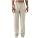 thumbnail image 1 of Pantalones largos para hombre, con cintura elástica, color liso, con cordón y bolsillos, de poliéster., 1 of 4