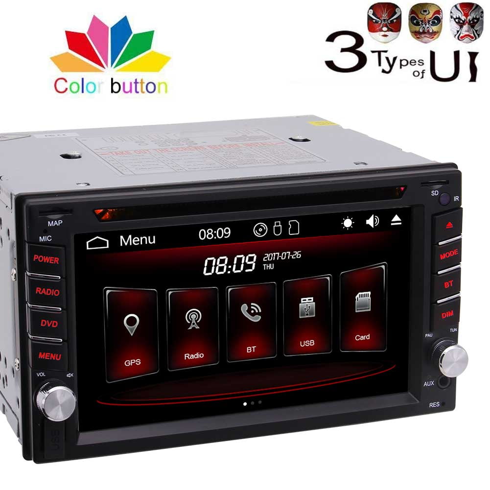 6.2 Inch EinCar 2 Din Car Stereo CD&DVD Player In Dash Vehicle GPS