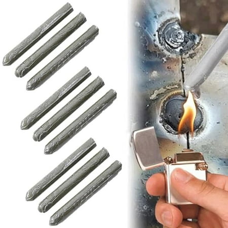 

Home Gadgets 9PCS Stainless Steel Welding Rod Melting Point Mobilized Low Temperature Aluminum Welding Rod Universal Home Welding Rods Steel And Copper Universal Low Temperature Welding Office Decor