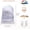 White-1pcs, variant on Large Mesh Laundry Bag 24x36 Inch Heavy Duty Drawstring Laundry Hamper Liner Machine Washable Multipurpose Laundry Organizer for Travel, Storage, Sports, Dorm Use White 1pc