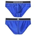 thumbnail image 2 of TANBOM Men's Bulge Enhancing Briefs Mesh Nylon Underwear Blue XXL 1-Pack, 2 of 6