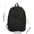 thumbnail image 3 of Mochila informal para estudiantes universitarios, ideal para senderismo y montañismo en verano, mochila escolar versátil de gran valor, mochila de viaje multifuncional., 3 of 5