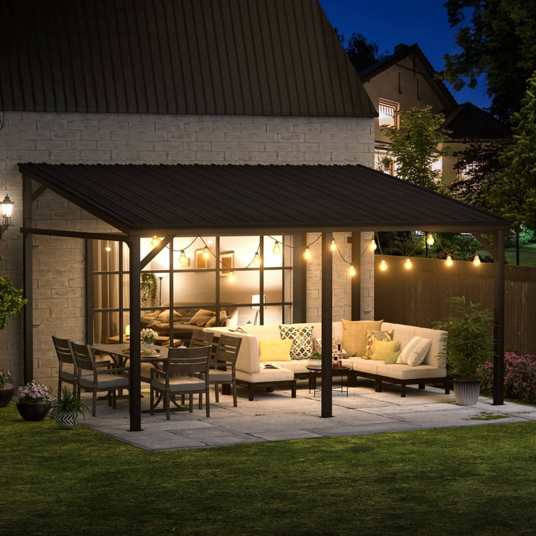 Gazebo personalizzato e accessori per il montaggio