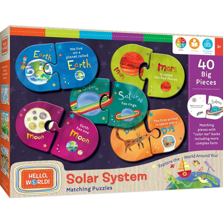 MasterPieces Kids Games - Hello, World! - Solar System Matching