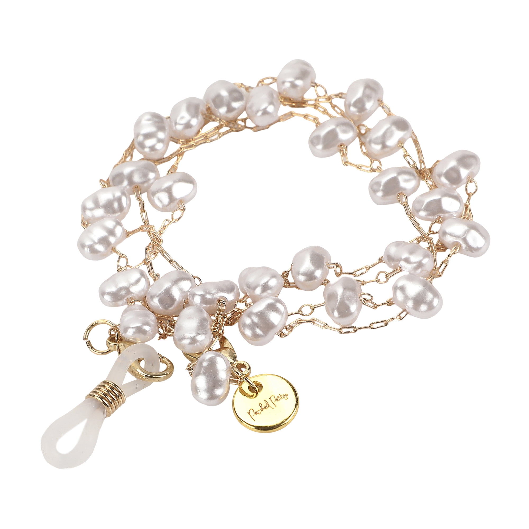 (2 pack) Packed Party Pearly Perfection Glasses Chain