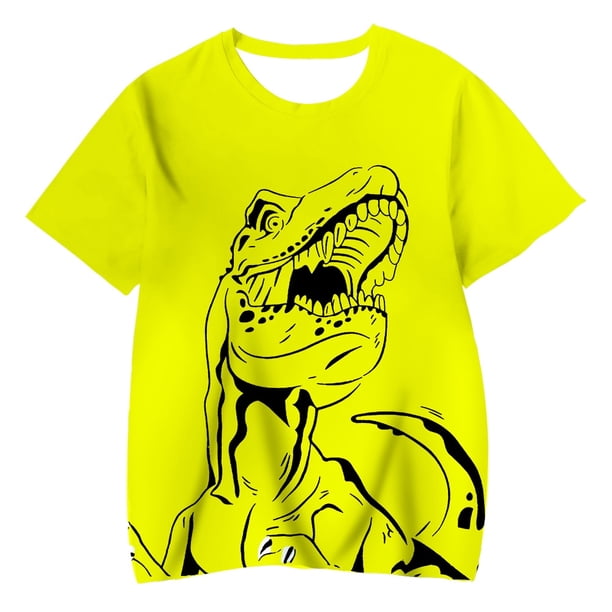 New summer graphic t shirts For Boys Girls Summer Fashion Casual Hip Hop harajuku style t-shirt 3D Personality Print Tee T6T Gong Bohan LED