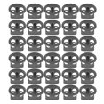 thumbnail image 1 of 30PCS Metal Cord Locks, Lightweight Lanyard String Cord Toggles for Drawstring Clothing Shoelaces Backpack, Convenient and Practical, 1 of 8
