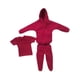 thumbnail image 3 of Figura a escala 1:12, ropa, disfraz, sudadera con capucha y pantalones, conjunto de figuras de acción rojo, 3 of 7