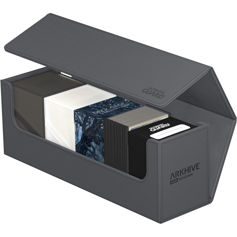 Ultimate Guard Arkhive 400+ Xenoskin Deck Case, Grey