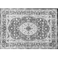 thumbnail image 1 of Ahgly Company Indoor Rectangle Medallion Gray Traditional Area Rugs, 2' x 3', 1 of 1