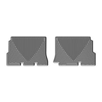 WeatherTech All-Weather Floor Mats compatible with Jeep Wrangler Unlimited 4-Door, Wrangler JK Unlimited 4-Door - 2nd Row, Grey