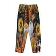 thumbnail image 5 of Balery Welcom Fall print Women's Pajama Pants,Ultra Lightweight Pjs,Lounge Pant-Small, 5 of 9