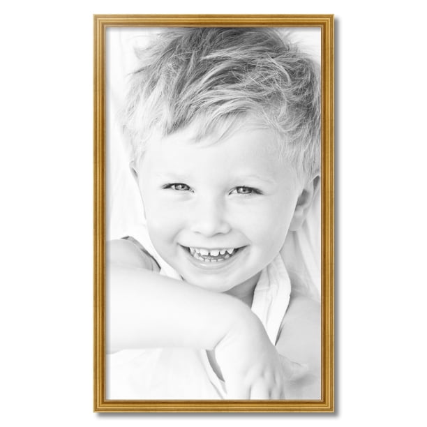 ArtToFrames 21x36 inch Gold Picture Frame, Gold Wood Poster Frame