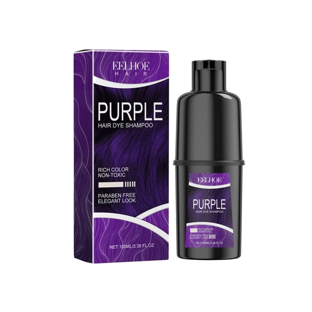 Champú para teñir el cabello EELHOE,Morado
