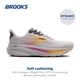 thumbnail image 2 of Zapatillas de Running Neutras Brooks Ghost 17 para Mujer, 6.5 Estrechas, 2 of 6