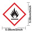 thumbnail image 2 of 504pcs GHS Batch Pictogram Stickers Labels, OSHA Compliant Labels, 2" x 2" Safety Decal Sticker, 2 of 5