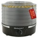 thumbnail image 1 of Elite Gourmet EFD319BNG Deshidratador de alimentos, 5 bandejas sin BPA de 11.4 pulgadas, controles de temperatura ajustables, ceca, hierbas, frutas, verduras, aperitivos secos, negro y gris, 5, 1 of 5