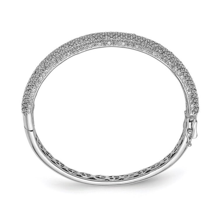アクセサリー vebet basic volume bangle silver M basic volume bangle silver – vebet jewelry