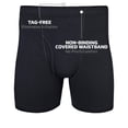 thumbnail image 2 of Calzoncillos tipo bóxer Gildan de Underwear para hombre, color negro, paquete de 10, 2 of 6