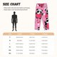 thumbnail image 3 of Balery Panda Heart Valentine Pink Pantalones de pijama para mujer, pijamas ultraligeros, pantalones de estar por casa-XX-Large, 3 of 6