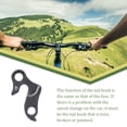 thumbnail image 3 of Sidaley Patilla de cambio Instalación práctica Firmeza Racing Mountain Frame Gear Accesorios de ciclismo Componentes de ciclismo Broche Accesorios para motos Tipo 3, 3 of 6