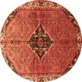 thumbnail image 1 of Ahgly Company Indoor Round Persian Orange Traditional Area Rugs, 7' Round, 1 of 1