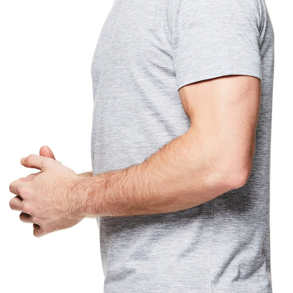 Short Sleeve Yoga & Workout Top Gaiam Mens Everyday Basic V Neck T Shirt