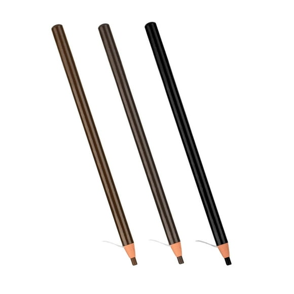 Lápiz de Cejas Sudor Impermeable Ceja Suministros café negro Yuyangstore Lápiz de cejas