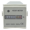 thumbnail image 1 of SHAR Hour Meter Mechanical Hour Counter Industrial Timer with Indicator HM‑2/UWZ48 220‑240V 0.3W, 1 of 9