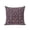 Purple, variant on Central Floral Arabesque Outdoor Throw Pillow with Insert, 16"x16" Rustic Green Botanical Vine Border Frame Waterproof Decorative Square Patio Pillows for Outside Furniture, Sofa, Porch, Garden