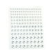 thumbnail image 1 of Soidarity Pegatinas de diamantes de imitación para la cara de los ojos, purpurina autoadhesiva, maquillaje de arcoíris, suministros para fiesta Tratamientos faciales Blanco, 1 of 6