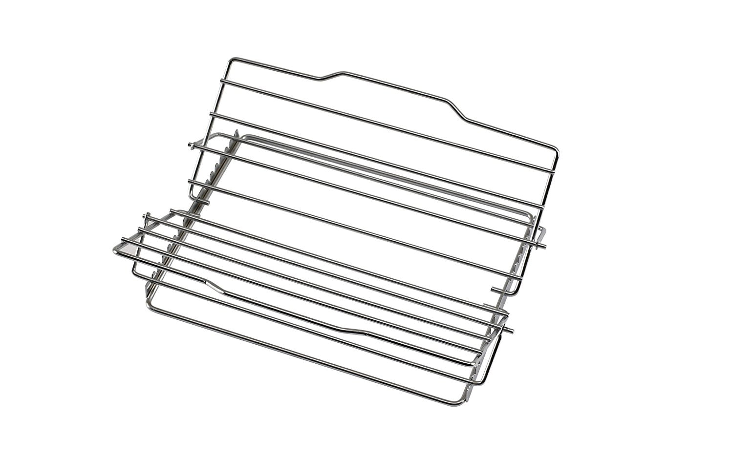 Roast Rack, Adjustable, Heavy gauge chrome plated wire roast rack By