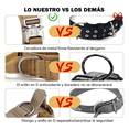 thumbnail image 2 of Collar Y Cuerda Para Perros Caqui Belug  talla Mediana, 2 of 5
