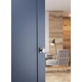 thumbnail image 5 of Kwikset Pismo Interior Passage Door Knob, Handle for Closet and Hallway Doors, Non-Locking Doorknob, Satin Brass, Square, Microban Protection, 5 of 7