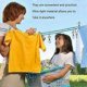 thumbnail image 3 of 3 Piece Adjustable Portable Clothesline for Camping Travel Home Use Windproof Fence Clothesline (Green, Pink. Blue)-5M, 3 of 4