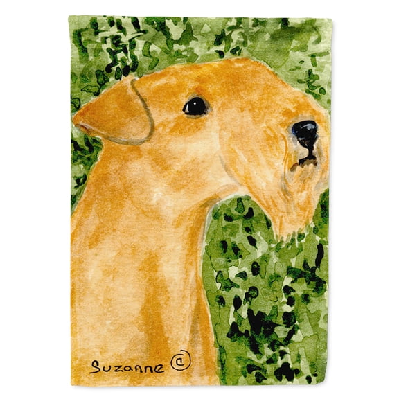 Lakeland Terrier Flag Canvas House Size