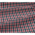 thumbnail image 5 of oneOone Viscose Jersey Fabric Gingham Check Printed Fabric 1 Yard 60 Inch Wide, 5 of 5