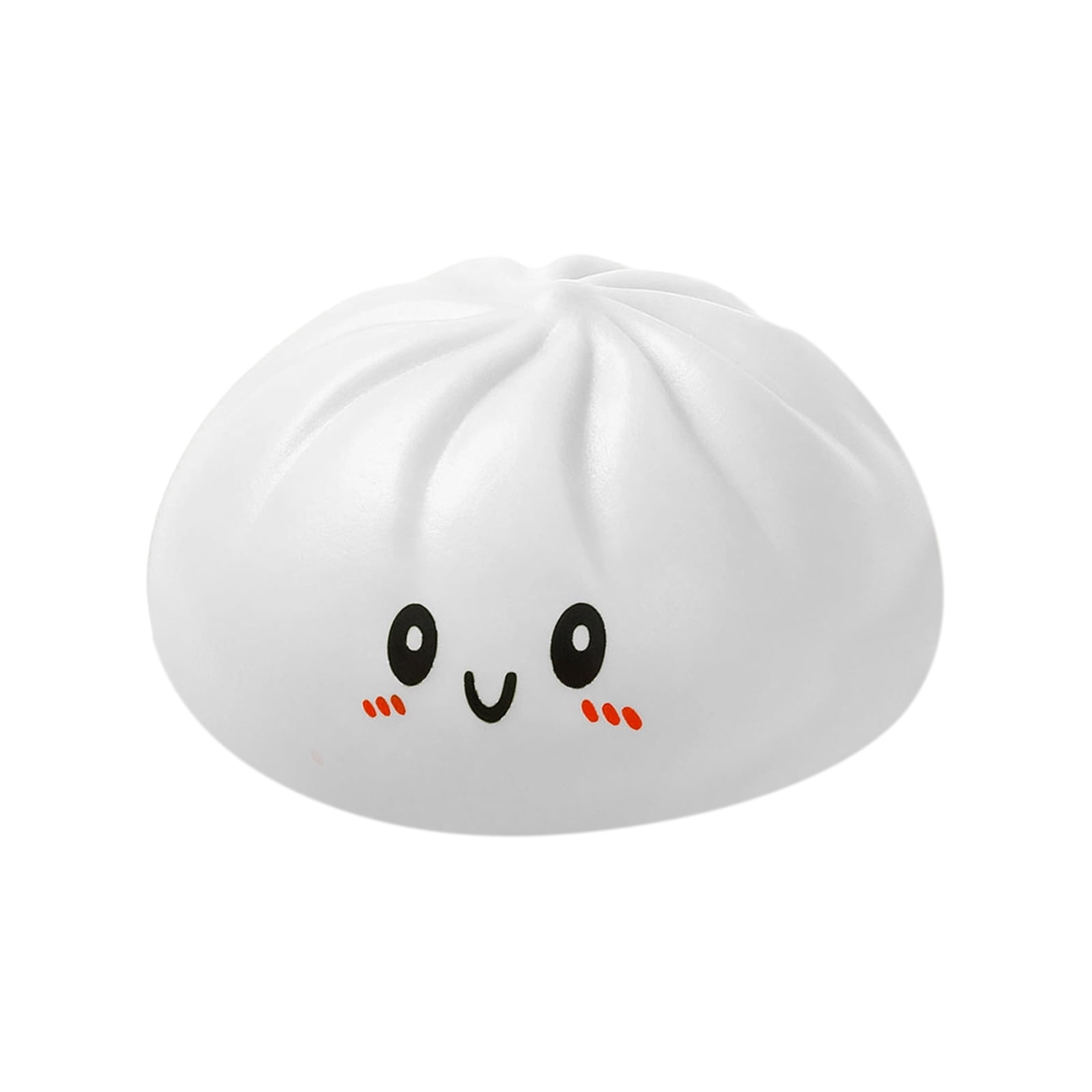 Cute Squishy Dumpling Large, Squishy Dumpling Doll with Cute Expressions, Silicone Bun Sensory Fidget Dolls, Hand Pinching Decompression Dolls