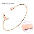 thumbnail image 3 of Pulsera abierta Jadeshay Pulsera abierta femenina Brazalete de Cobre de Cobre Probado y confiable, 3 of 8