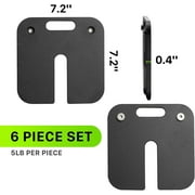 Adjustable Dumbbell Plates, 6 Pieces 5lb Weight Plates (5lbx6)
