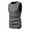 Dark Gray, variant on Mlzmgr Compression Mens Cotton Tank Tops Crewneck Sleeveless Slim Tops Breathableb Athletic Workout Gym Tanks