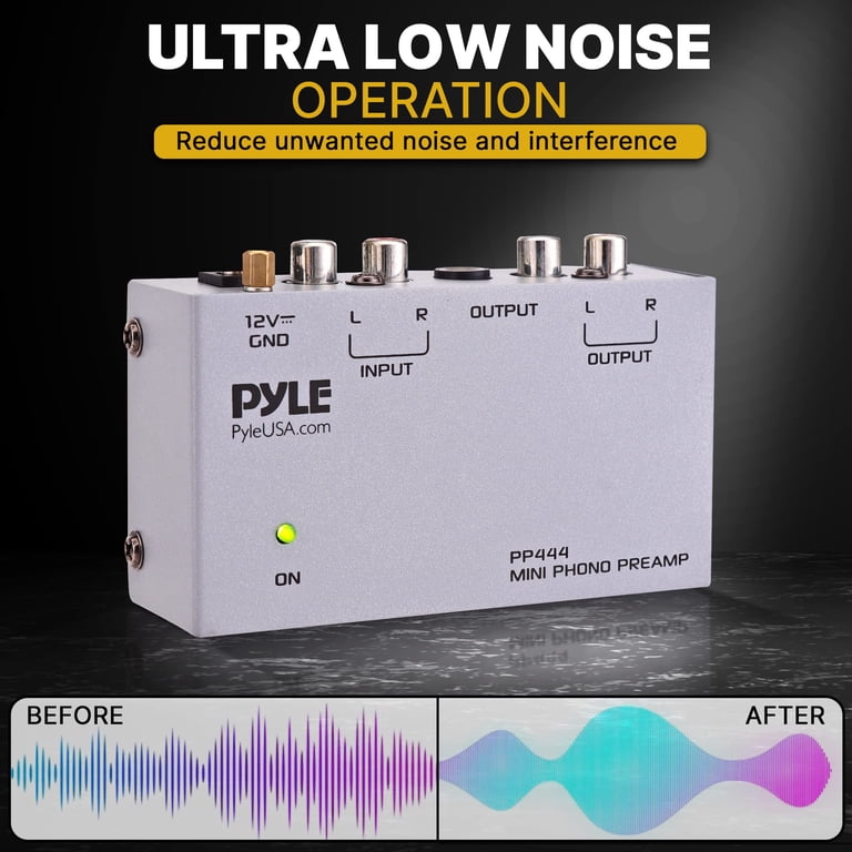 Pyle PP444 Ultra Compact Phono Preamp photo 4