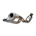 thumbnail image 2 of Front Catalytic Converter Compatible with 2005-2007 Chevrolet Buick Gmc Ford Super Duty Blazer 3.6L V6 DOHC 24V Federal EPA Direct Fit GM 12607544 GM 15887310 LS/LT/LTZ 12653434, 2 of 4