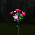 thumbnail image 2 of Lumières de Jardin Led Extérieures Lampe de Jardin en Forme de Lotus de Neige Lampe de Jardin Extérieure Puissance Pelouses Routes Lumières de Mariage Lumières de Cour Led Extérieures, 2 of 8