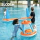 thumbnail image 4 of Joyfy Juguetes de Piscina con Voleibol y Rack de Baloncesto, Juego de Piscina de Verano para Niños y Flotadores de Piscina para Adultos - Naranja, 4 of 9