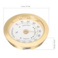 thumbnail image 4 of Hygromètre Rond Mesure de l'Humidité pour Violon Guitare Soin des Instruments, 4 of 9