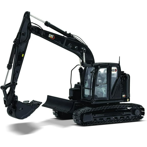 Diecast Masters 1:50 Scale Cat 315 Excavator, Special Black Finish - High Line Series 85957BK